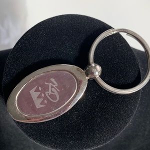 Silvertone Keychain